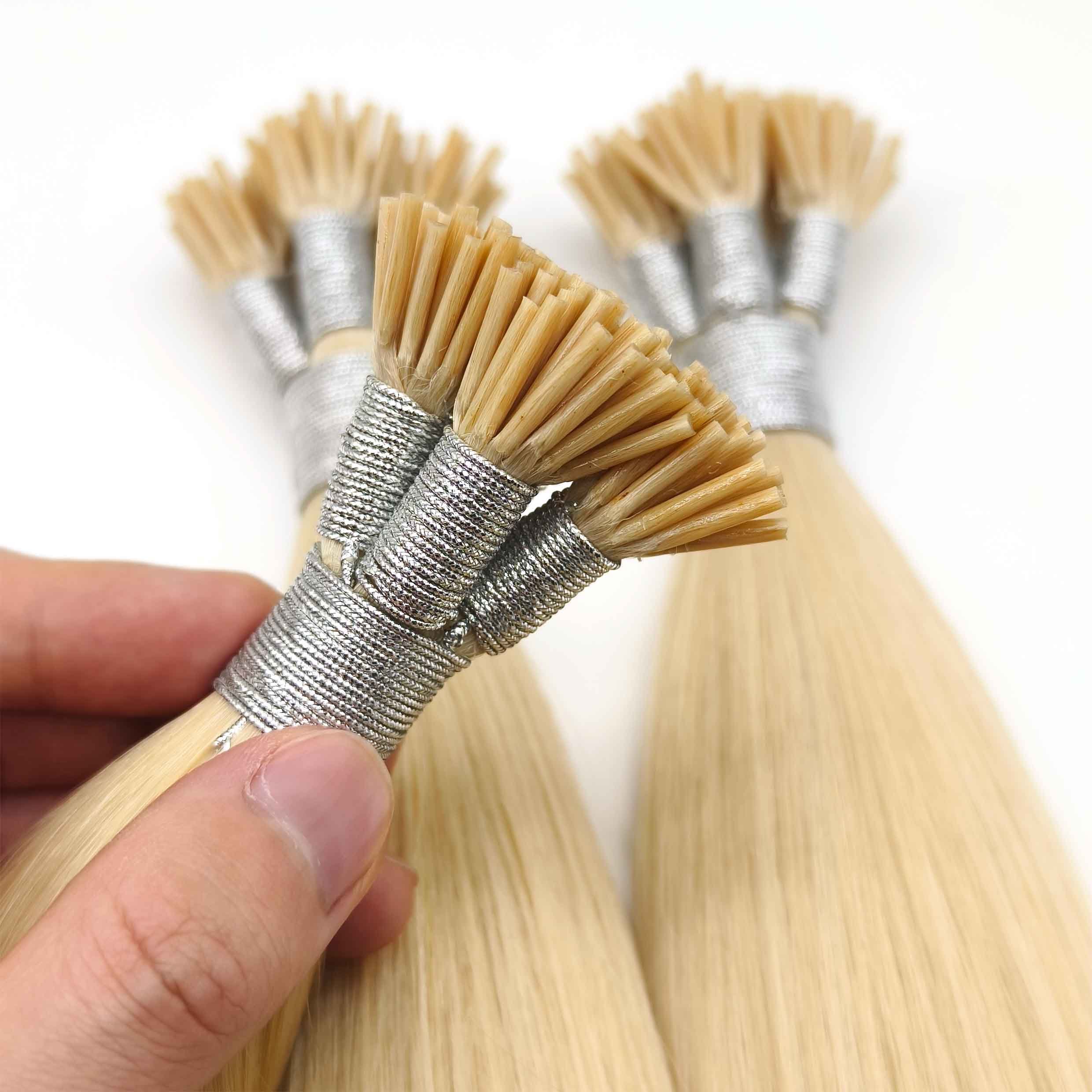 Fasimei double drawn hair human hair extensions real human hair extensions ktips i-tip