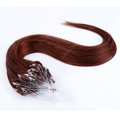 Wholesale 9A grade virgin micro ring peruvian human hair extensions
