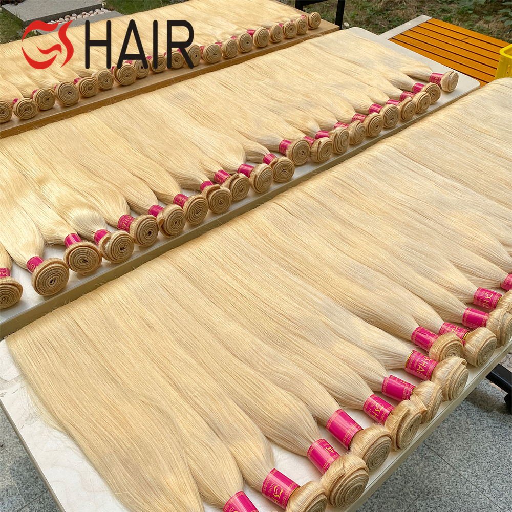 613 40inch raw human blonde hair bundles with frontal, perruque blond virgin hair vendor, remy Brazilian human hair extensions