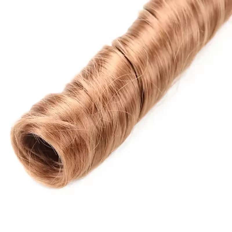 High Quality Smooth French Curls Pre-Stretched Crochet French Curls Box Crochet Braids Hair Extensions100g 22Inch Synthetic Wigs