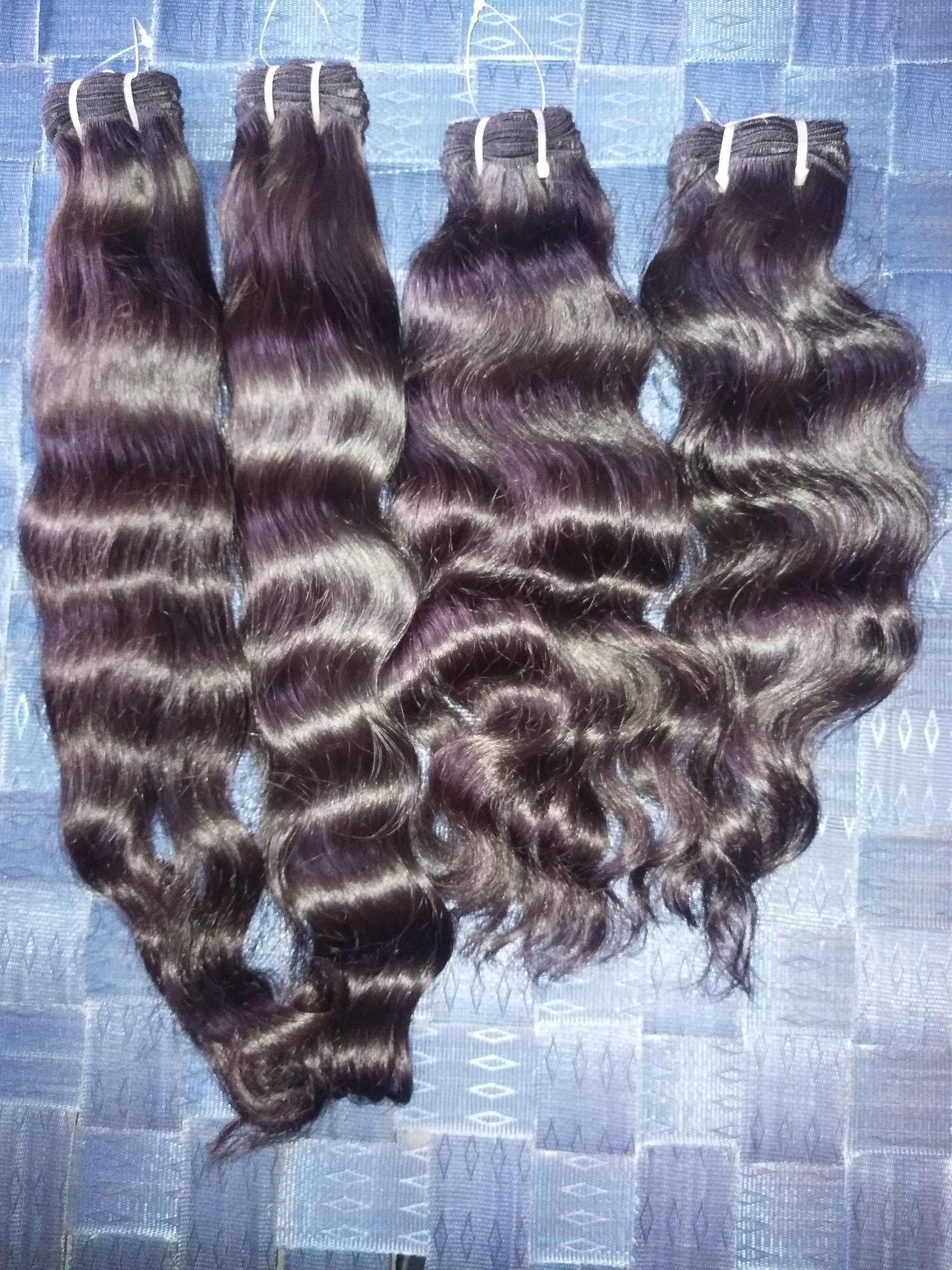 Celebrities hot selling unprocessed virgin human hair extension
