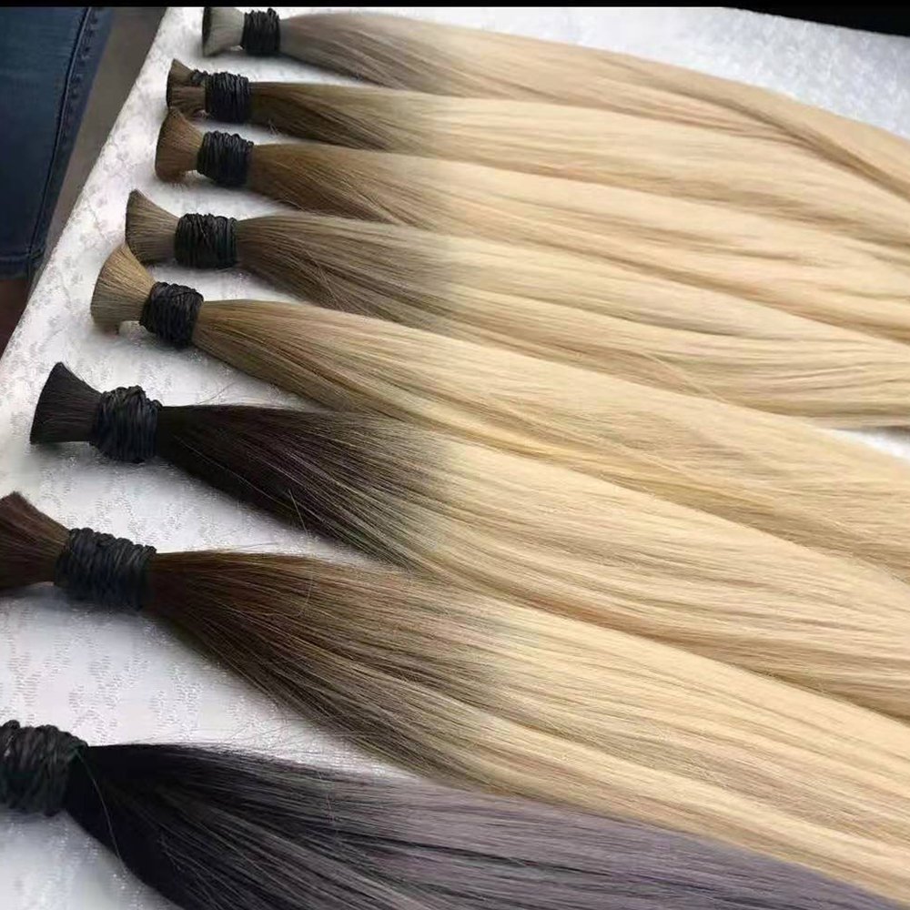 Free Ship To Brazil MaxHair Vietnam Hair Human Virgin Hair Bulk Bundle 100% Unprocessed Raw Virgin Human Hair Extensions