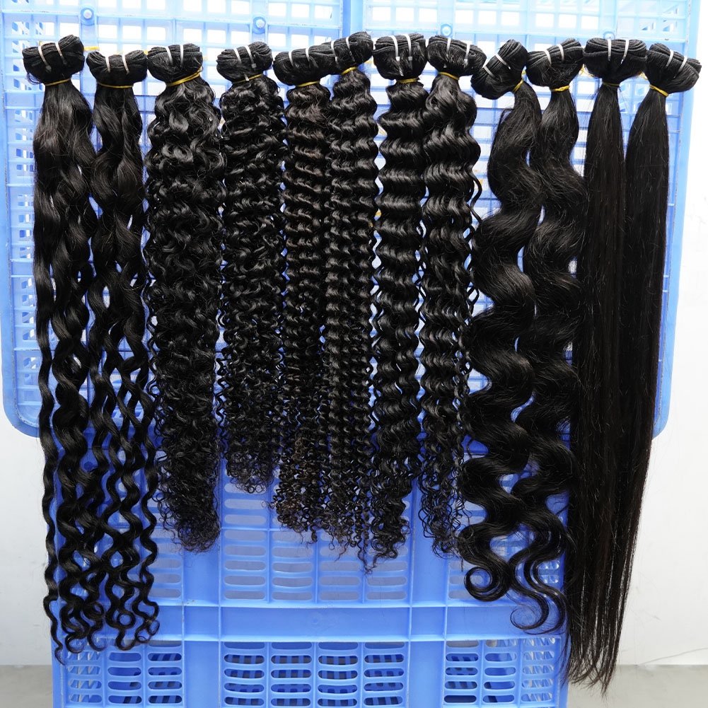40 Inch Raw Indian Straight Hair Weave Extensions Raw Peruvian 100% Human Hair Weft Super Long Mink Brazilian Human Hair Bundle