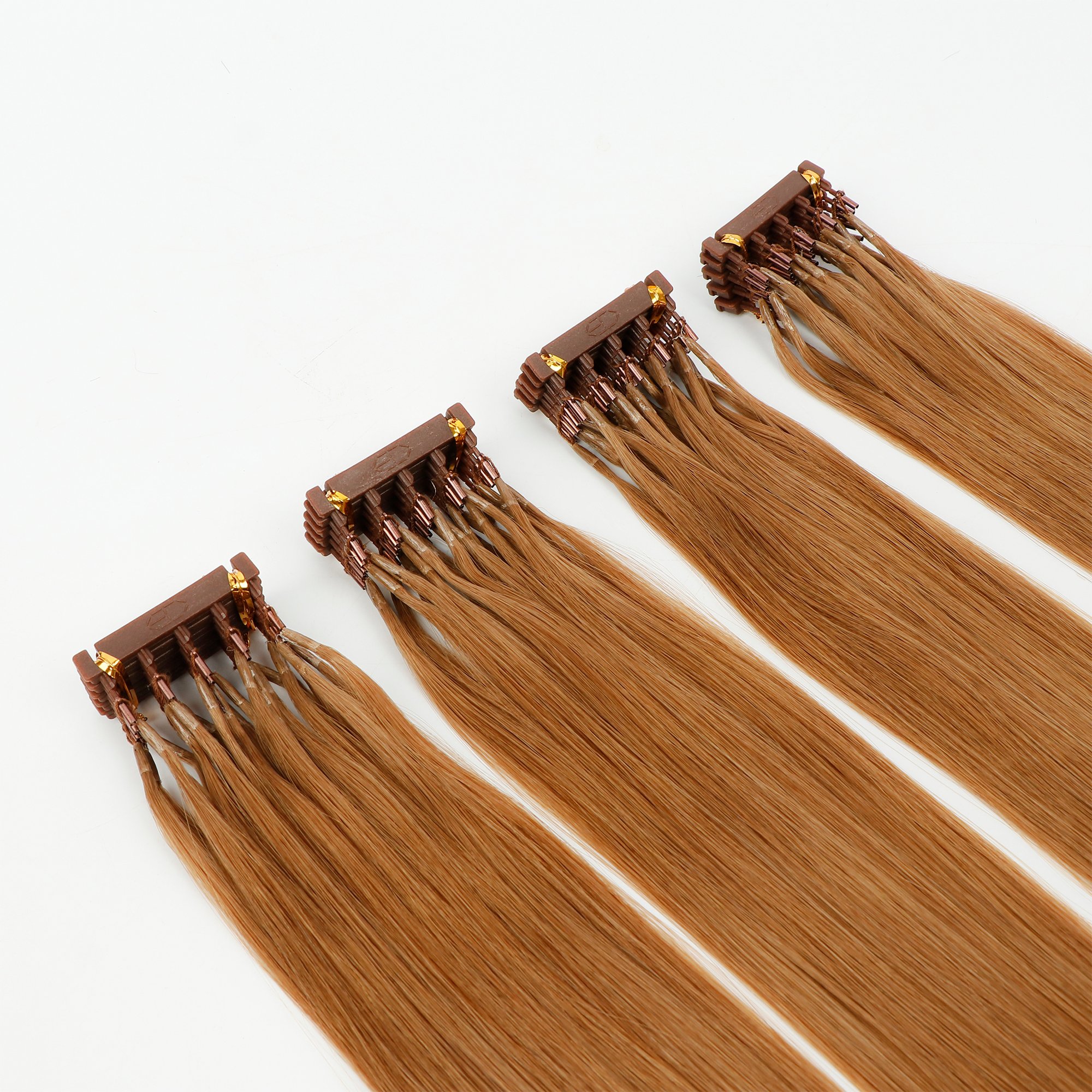 Wholesale High Quality Customized 12A Human Hair 6D Hair Extension 2 3rd 6D Hair Extension