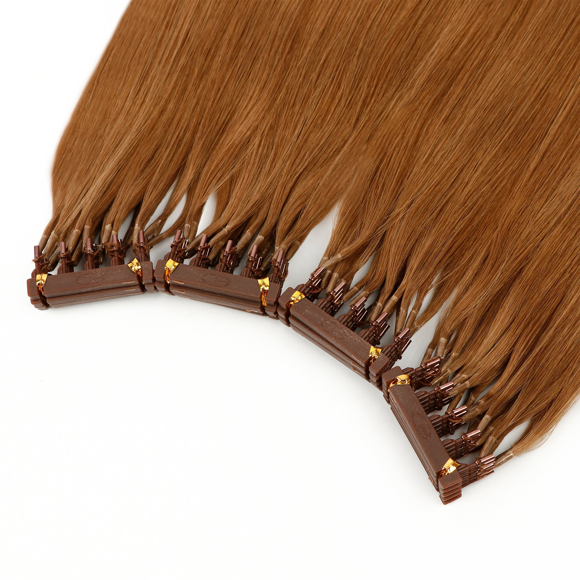 Wholesale High Quality Customized 12A Human Hair 6D Hair Extension 2 3rd 6D Hair Extension