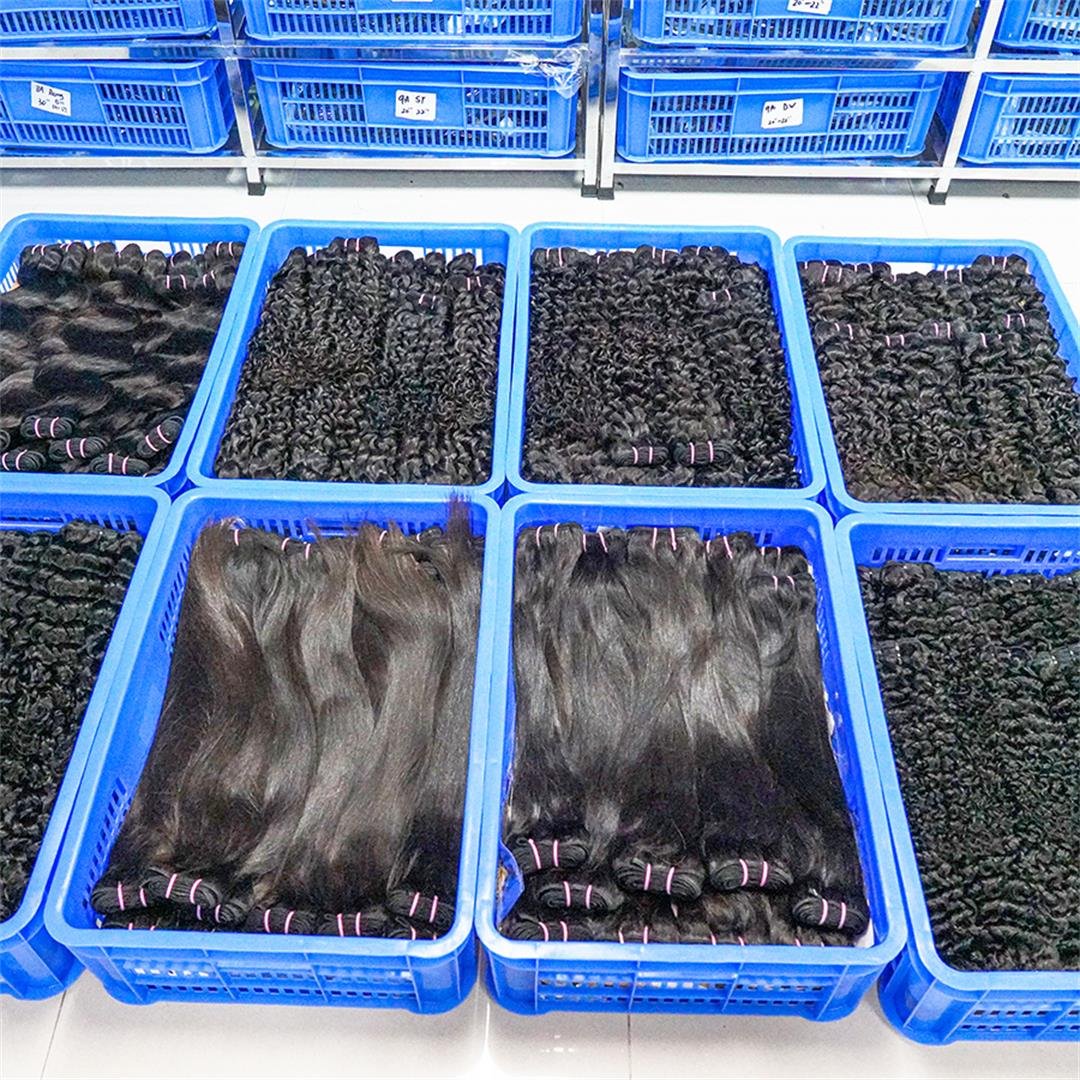 12A Grade Best Quality Double Drawn Raw Brazilian Virgin Cuticle Aligned Human Hair Bundles,Human Hair Extension