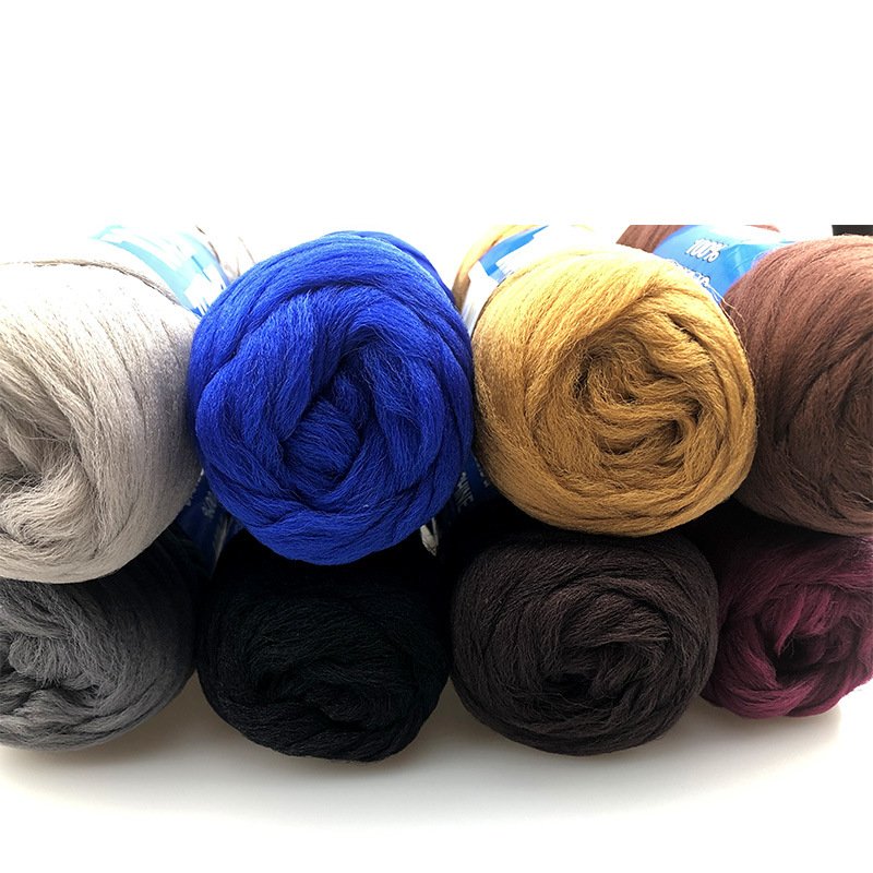 Wholesale Cheap Flame Retardant Synthetic Fiber For Braiding And Crochet Braids Hair Making Brazilian Wool Hair 70g Per Bundle