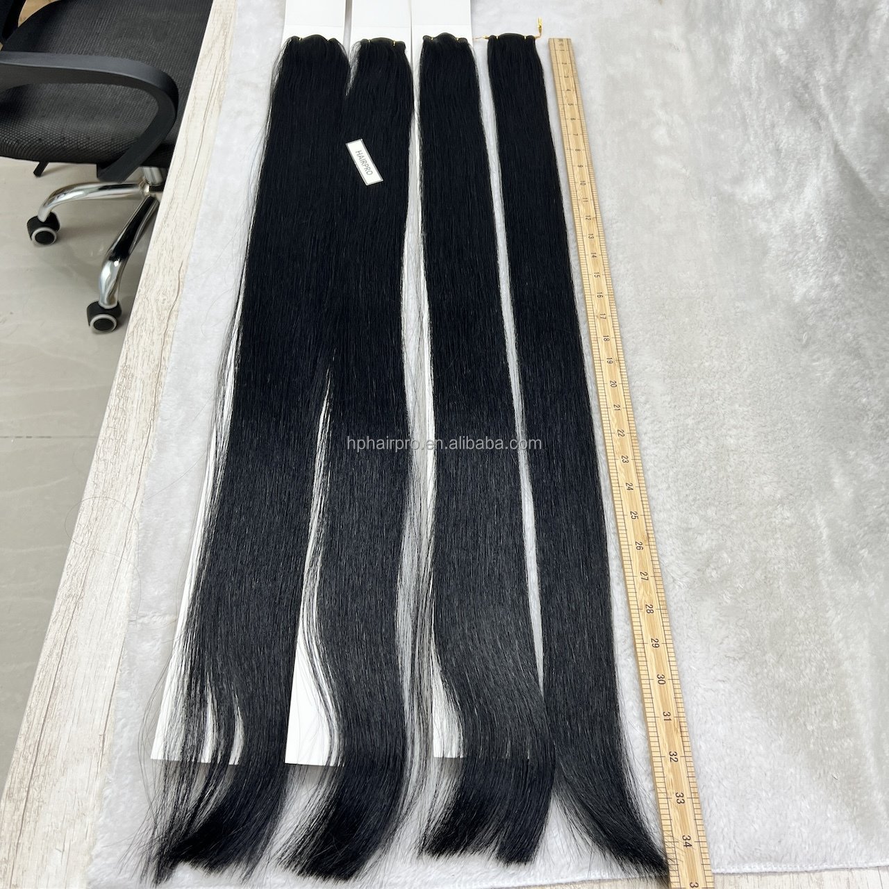 24inch 28inch Long Length Hair Weft Popular Invisible Hair Extensions Volume Genius Weft 10A Russian Human Remy Hair