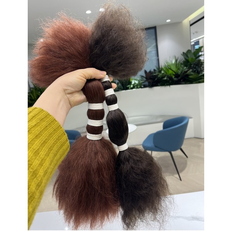 Wholesale Real Virgin Brazilian 100 Wet And Wavy Human Hair Bulk For Braiding No Weft Human Hair Extensions In Bulk Vendors