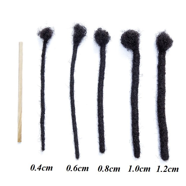 Original Brand New Dreadlocks And Hand Tied Weft Human Hair Extensions with factory wholesale price