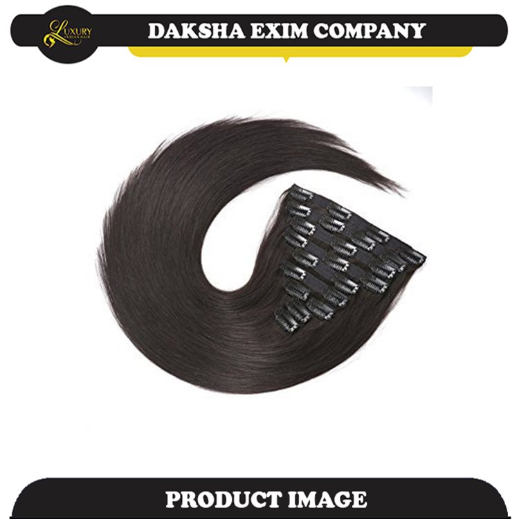 Seamless Unprocessed Pure Human Hair Extensions for Instant Length Volume Beauty Wave Style Hair Weft Bundle
