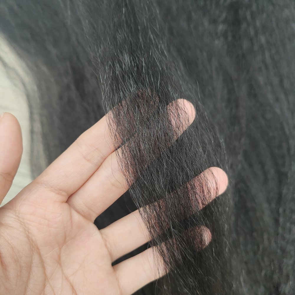 Hot 28inch Afro Wrap Around Ponytail 120g Long Kinky Straight Hair Extension Synthetic Yaki Ponytail for women wig braid