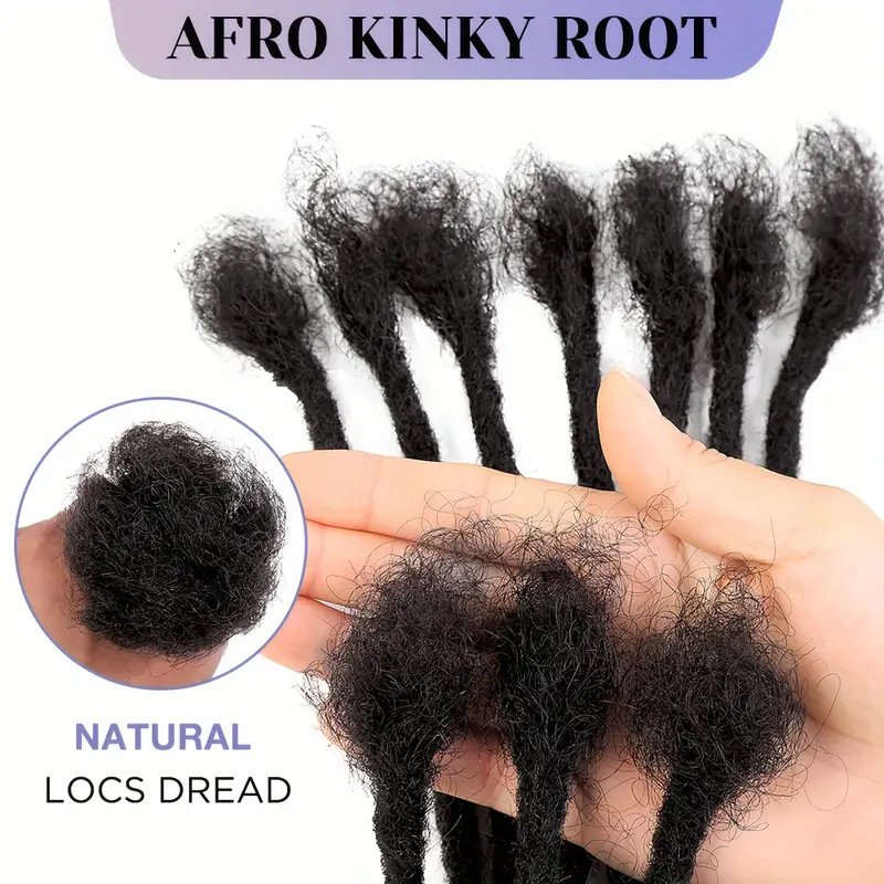 6inch Short Synthetic Dreadlocks Handmade Short HipHop Crochet Hair For Black Men Crochet Braiding Hair Extension