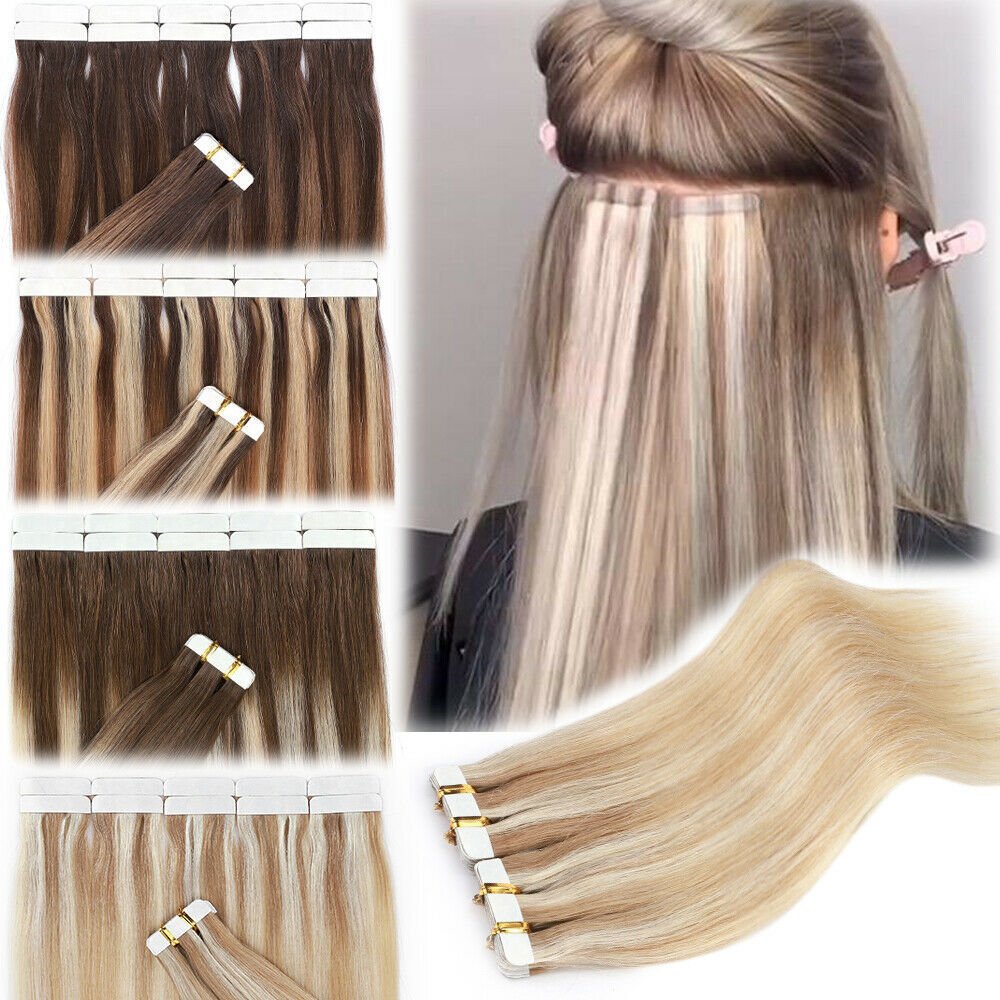 Wholesale Vendor Natural Color 100% Human Hair Silky Straight Vietnamese Hair Tape In Human Hair Extensions