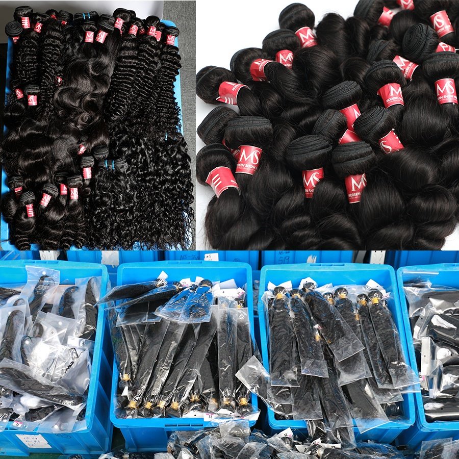 Hot 10A Straight Hair Bundles Brazilian 10~30 Inch 100% Unprocessed Virgin Hair Straight Weave Bundles Human Hair Extensions