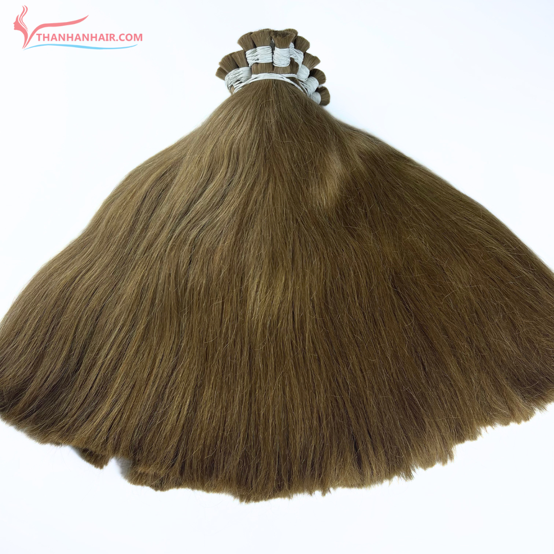 HOT HOT Vietnamese Human Hair Extensions Bulk colored straight hair 100% raw vietnamese Human Hair very high Quality