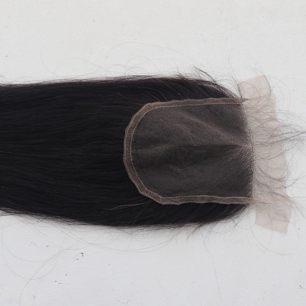 Bone straight human hair hair bundles with closure super double drawn silky bone straight Vietnam human hair extensions on sale