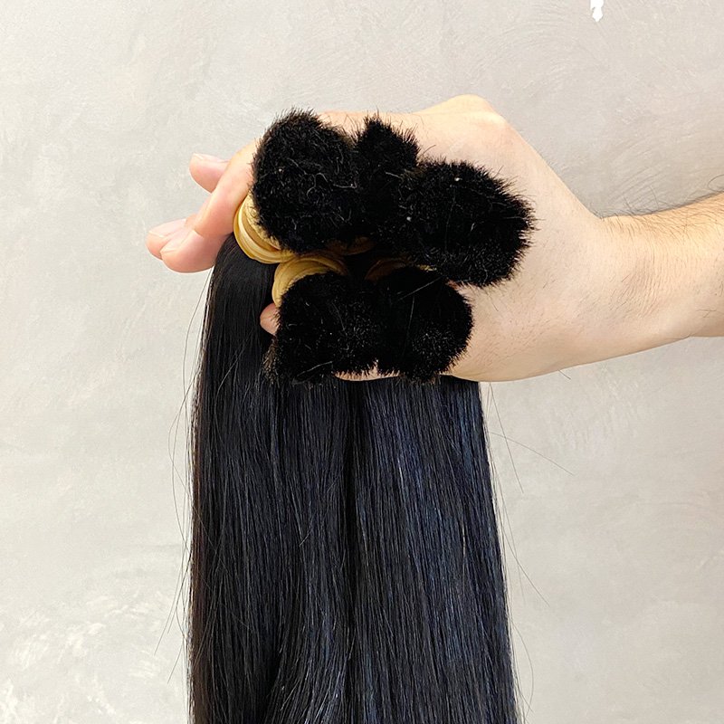 Free Ship To Brazil Brazilian Hair Human Virgin Hair Bulk Bundle 100% Unprocessed Raw Virgin Human Hair Extensions