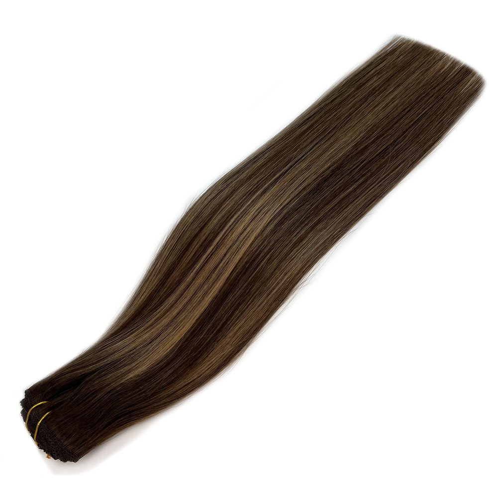 Double Drawn 100% Human Hair Extensions Clip In,Seamless Clip In Hair Extension Human Hair,Clip In Hair Extensions 100Human Hair
