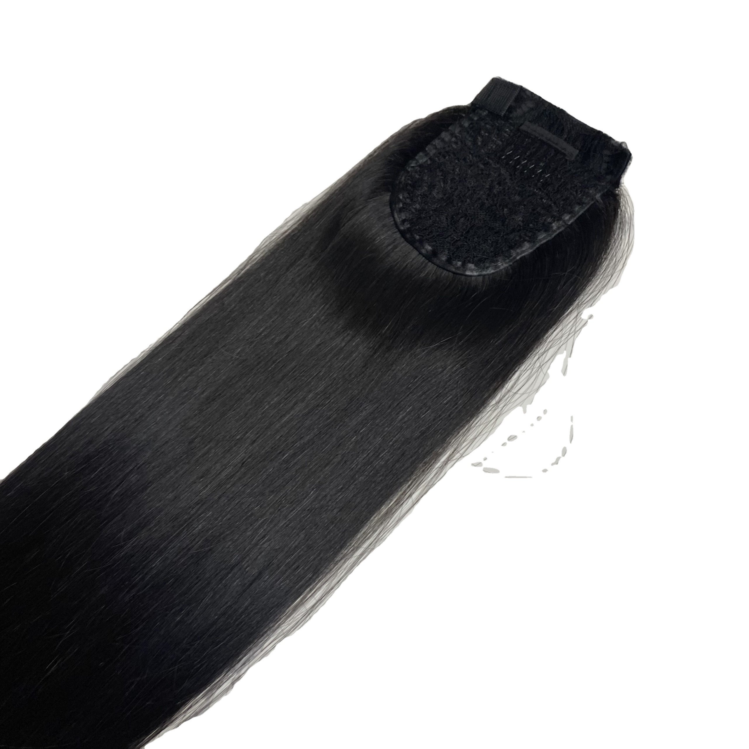 Factory Double Drawn Real Raw Virgin Natural Remy Invisible Seamless Clip in 100% Human Hair Extensions with Cuticle Wholesale