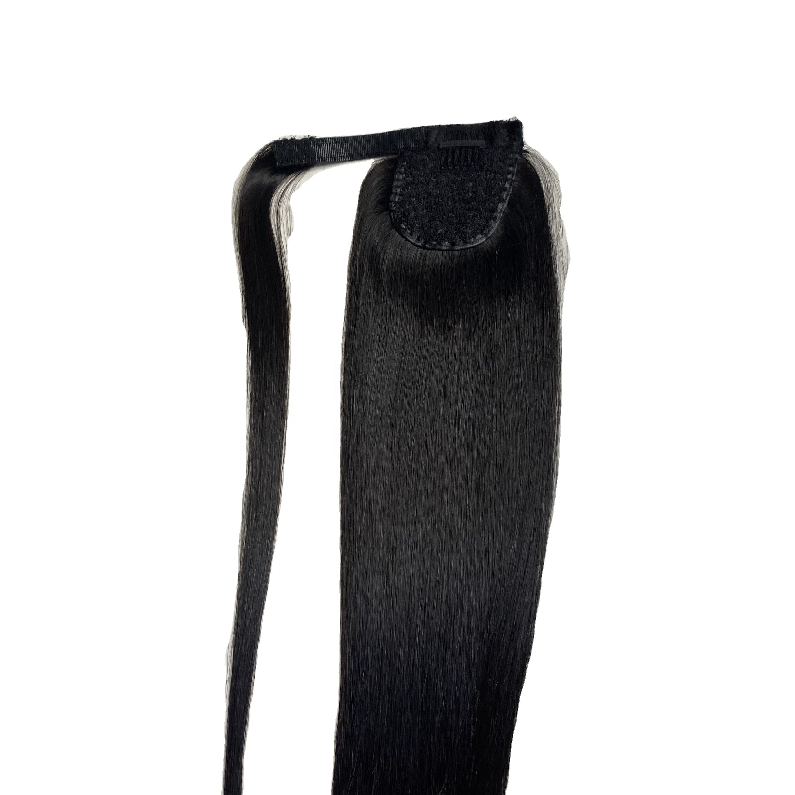 Factory Double Drawn Real Raw Virgin Natural Remy Invisible Seamless Clip in 100% Human Hair Extensions with Cuticle Wholesale