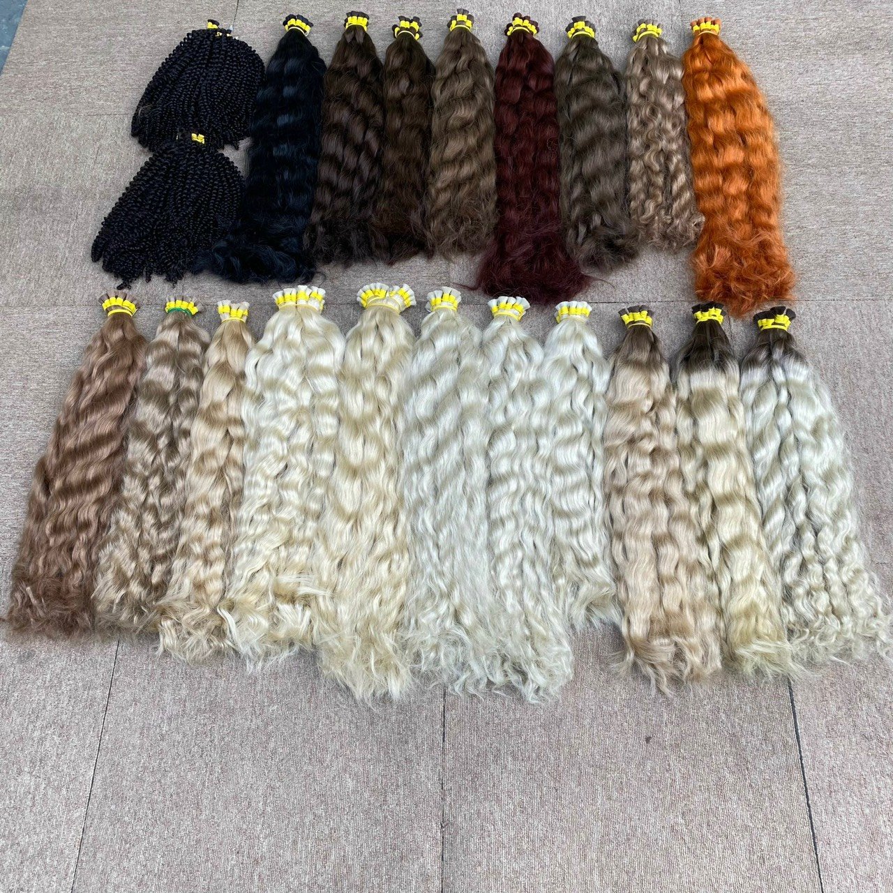 Cheap100% Natural Unweft Hair Bundle Unwefted Human hair Extensions for Braiding Unprocessed Wet and Wavy Bulk No Weft Hair Bulk