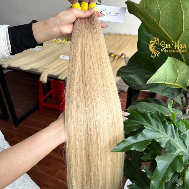 Highest Quality Vietnamese Natural Straight Ombre Color From Raw Hair Vendors Hair Extension Bundles Bulk Hair Extensions