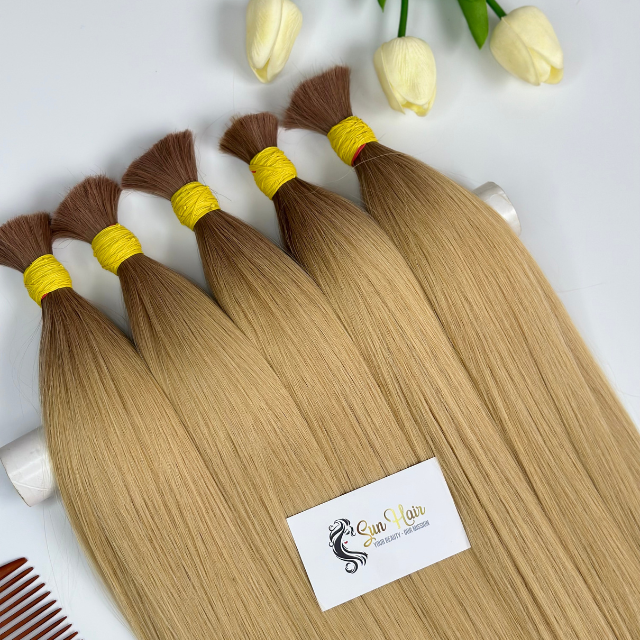 Highest Quality Vietnamese Natural Straight Ombre Color From Raw Hair Vendors Hair Extension Bundles Bulk Hair Extensions
