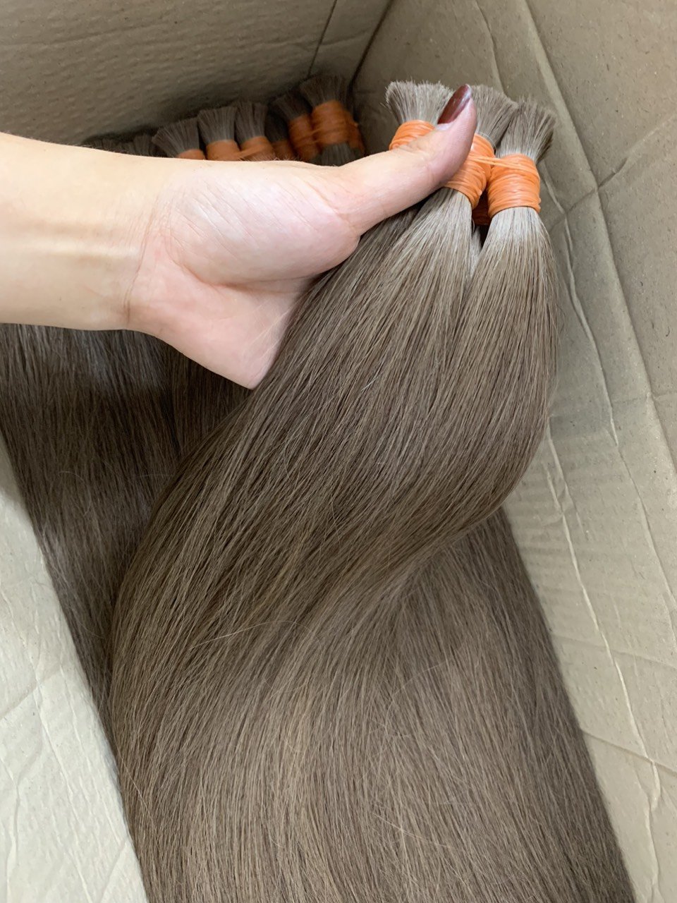Wholesale Virgin Human Extention Hair Vietnamese Hair SDD bone straight Bulk Hair Extensions genius weft