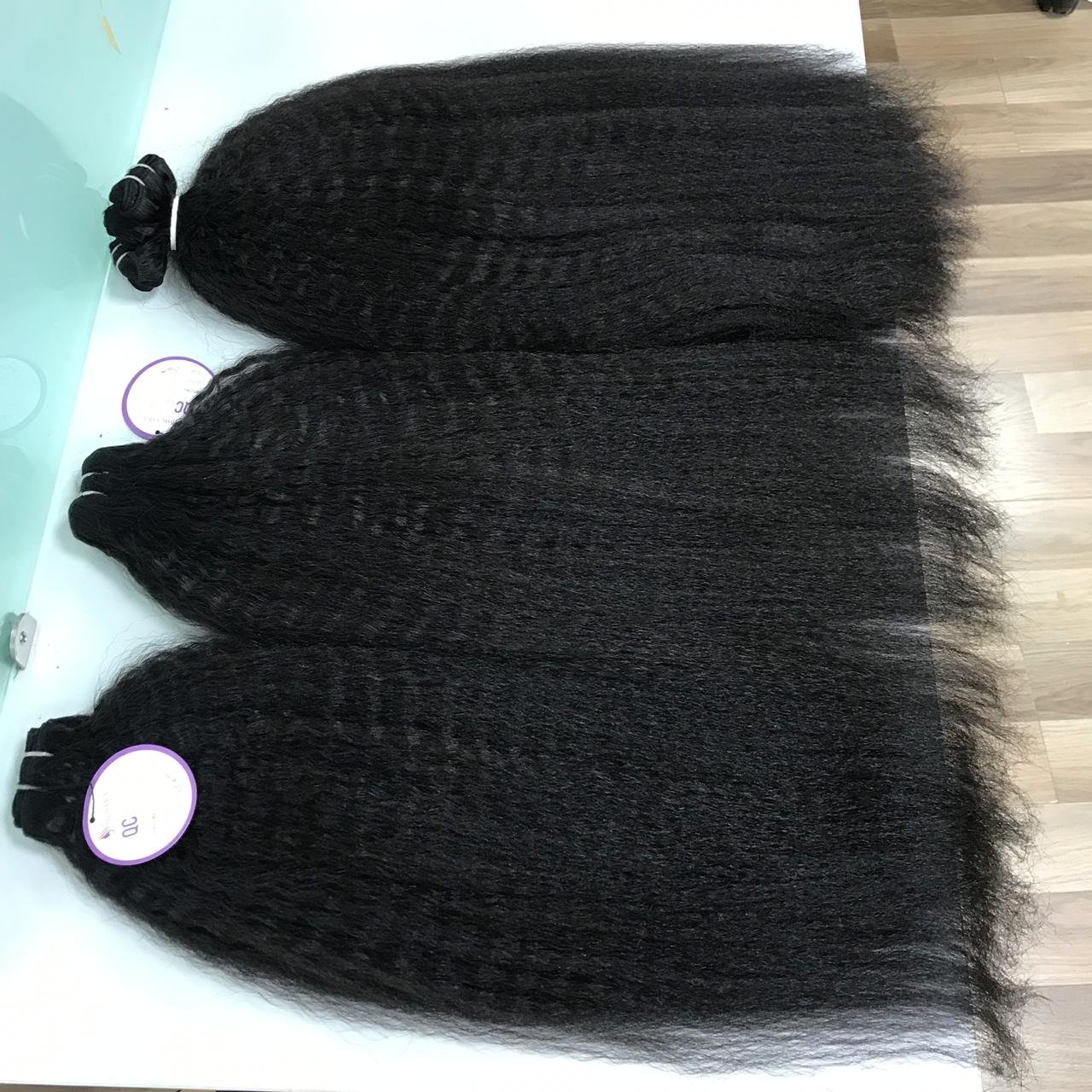 Wholesale Factory Price Kinky Straight Weave Cuticle Aligned Hair Human Hair Extension