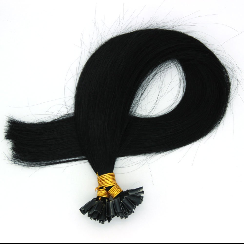 16-22 inches 1g/s 50s 50g/bag Pre-Bonded Remy HUman Hair extension/keratin/natu Prebonded U Tip Hair Extensions Straight