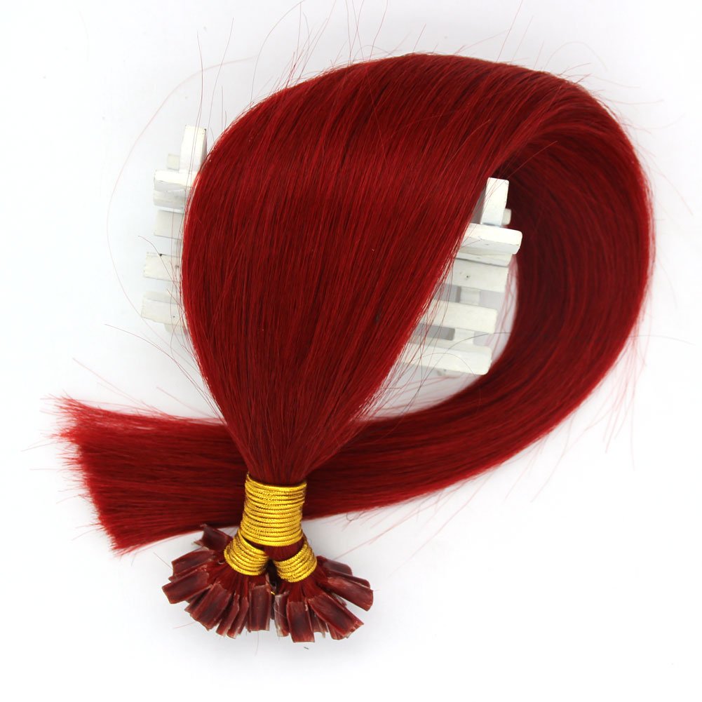 16-22 inches 1g/s 50s 50g/bag Pre-Bonded Remy HUman Hair extension/keratin/natu Prebonded U Tip Hair Extensions Straight