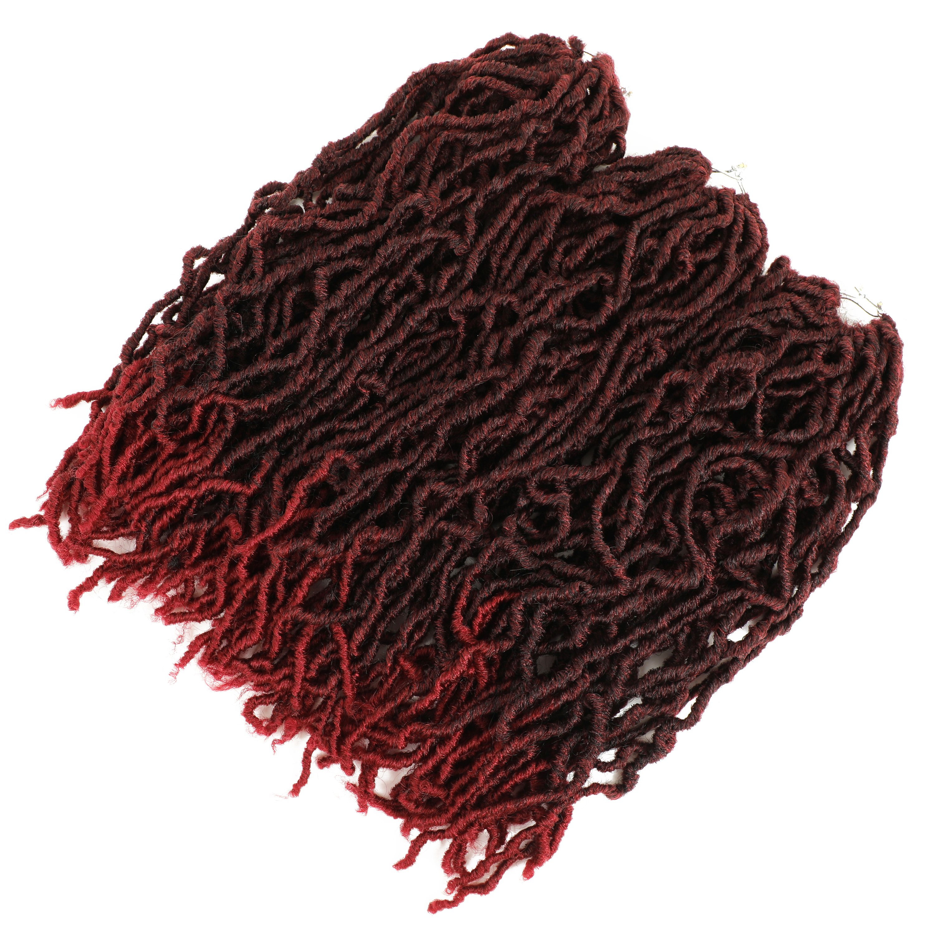 BLT hot selling Twist Crochet Braids extensions Faux Locs Crochet Braid Goddess 100% Premium Fiber Synthetic Hair African