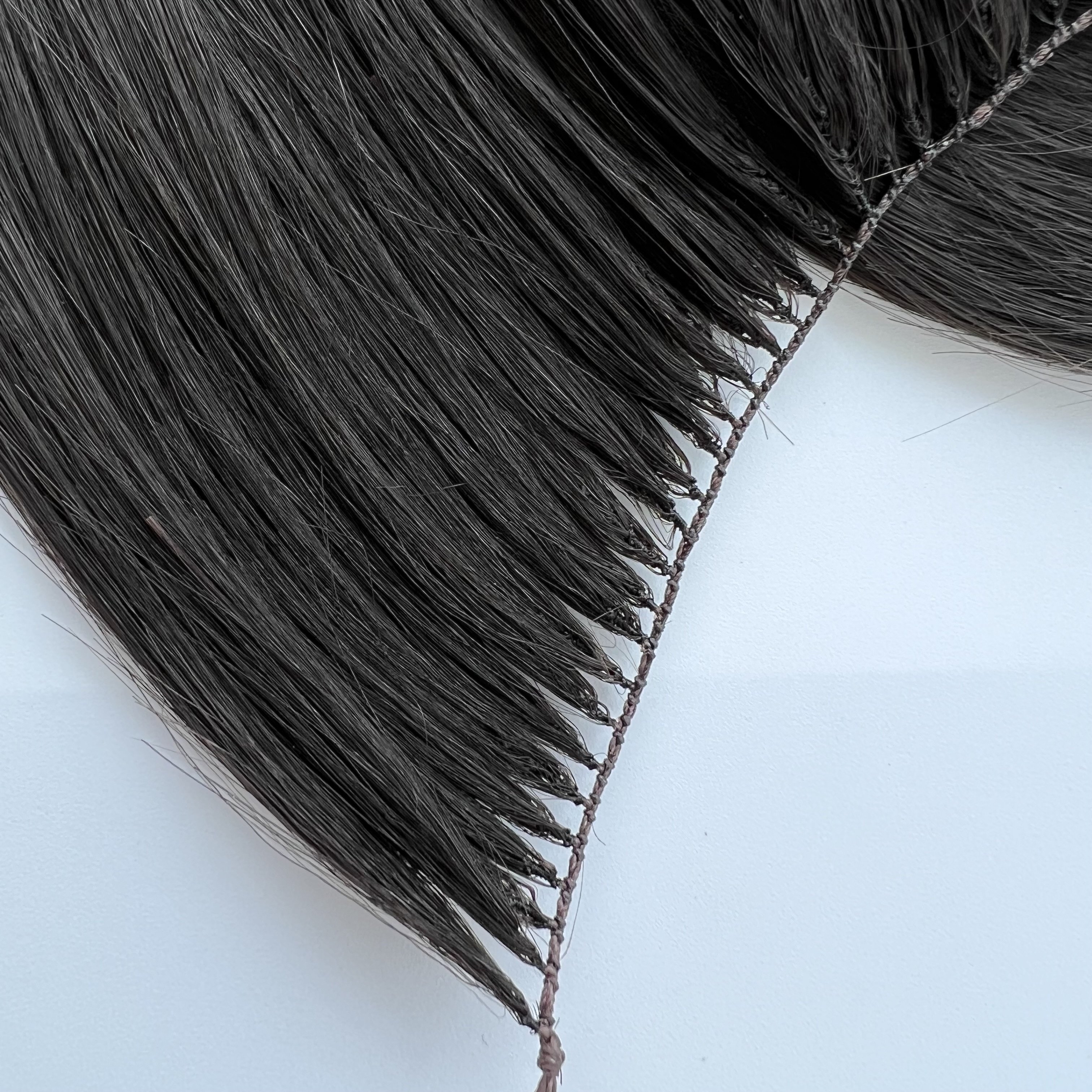 Donor Aligned Double Drawn Featherline Extensions Brazilian Hair 100% Virgin Human Hair Top Quality 12a 1 1 Piece 10 - 32 Inches