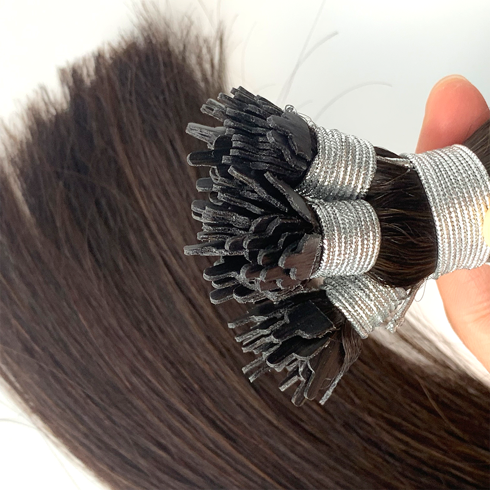 Hot Sale Fan Tip Human Hair Extension Double Drawn Y Tip Hair Extensions For Wholesale