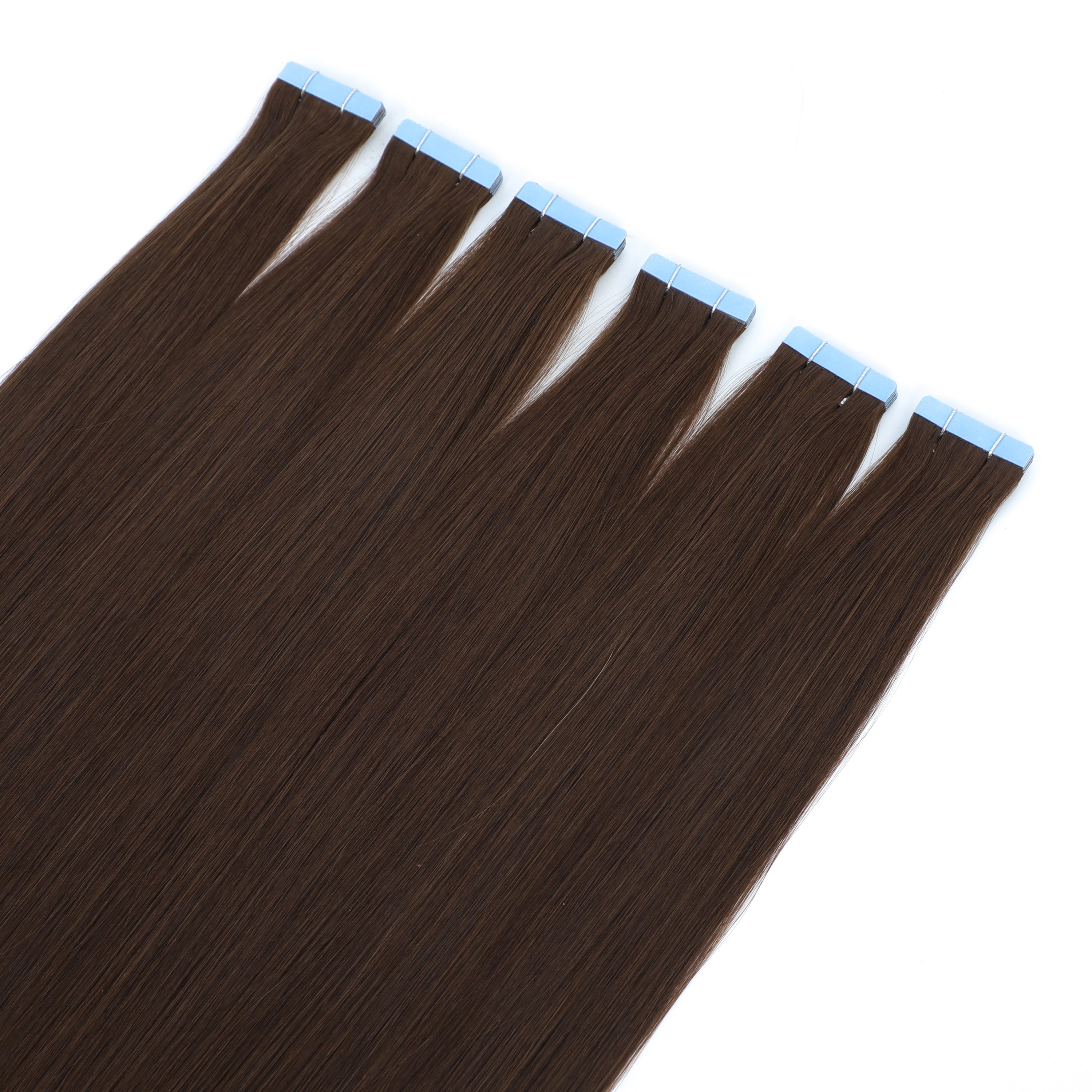 100% Virgin Double Drawn Remy European Invisible Wholesale Remy Tape In Human Hair Extension