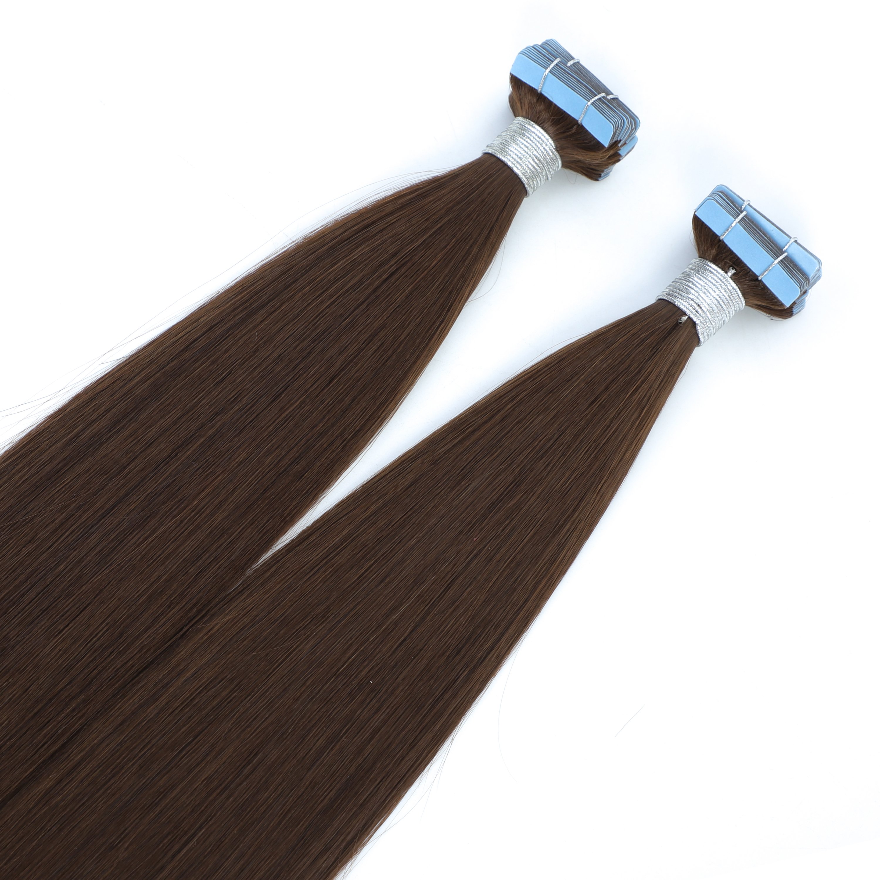 100% Virgin Double Drawn Remy European Invisible Wholesale Remy Tape In Human Hair Extension