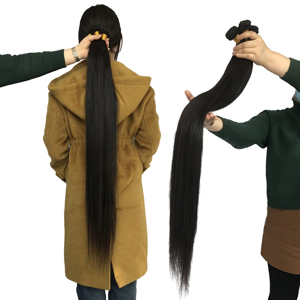 Best selling cheap hair extensions, 50 inch virgin human hair 100% unprocessed cuticle aligned virgin human hair bundles vendor