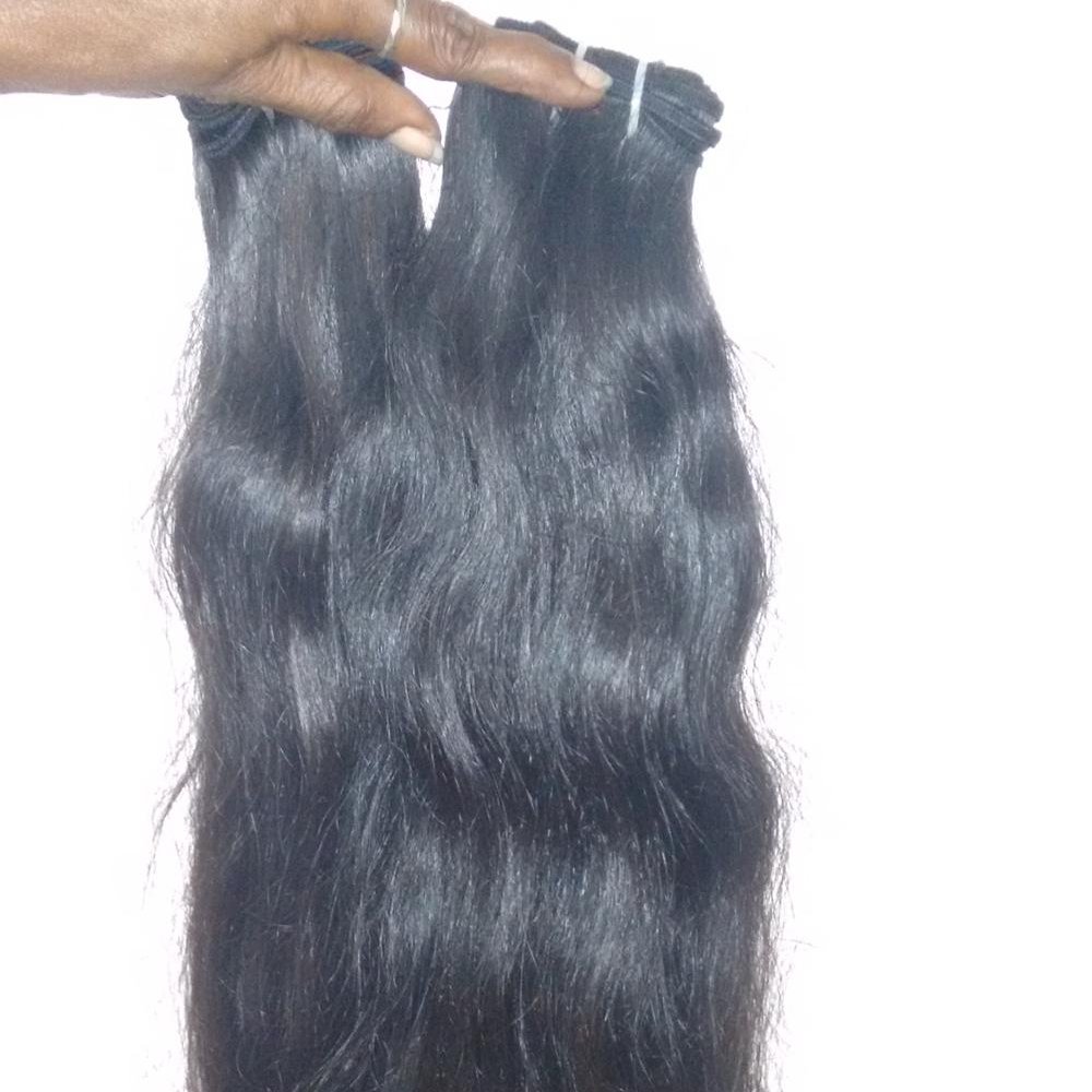 12A quality indian virgin shedding free Raw hair wafting