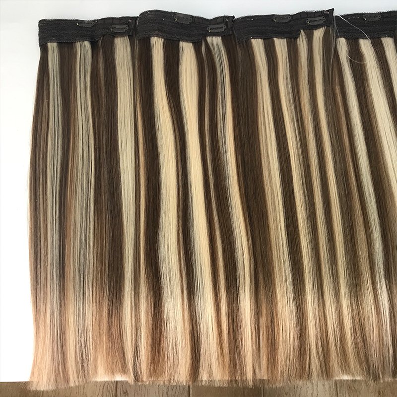 Hot Selling Fish Wire Thin Wire Remy Human Hair Extension Invisible Headband Wire Hair Extensions Halo Hair Extensions