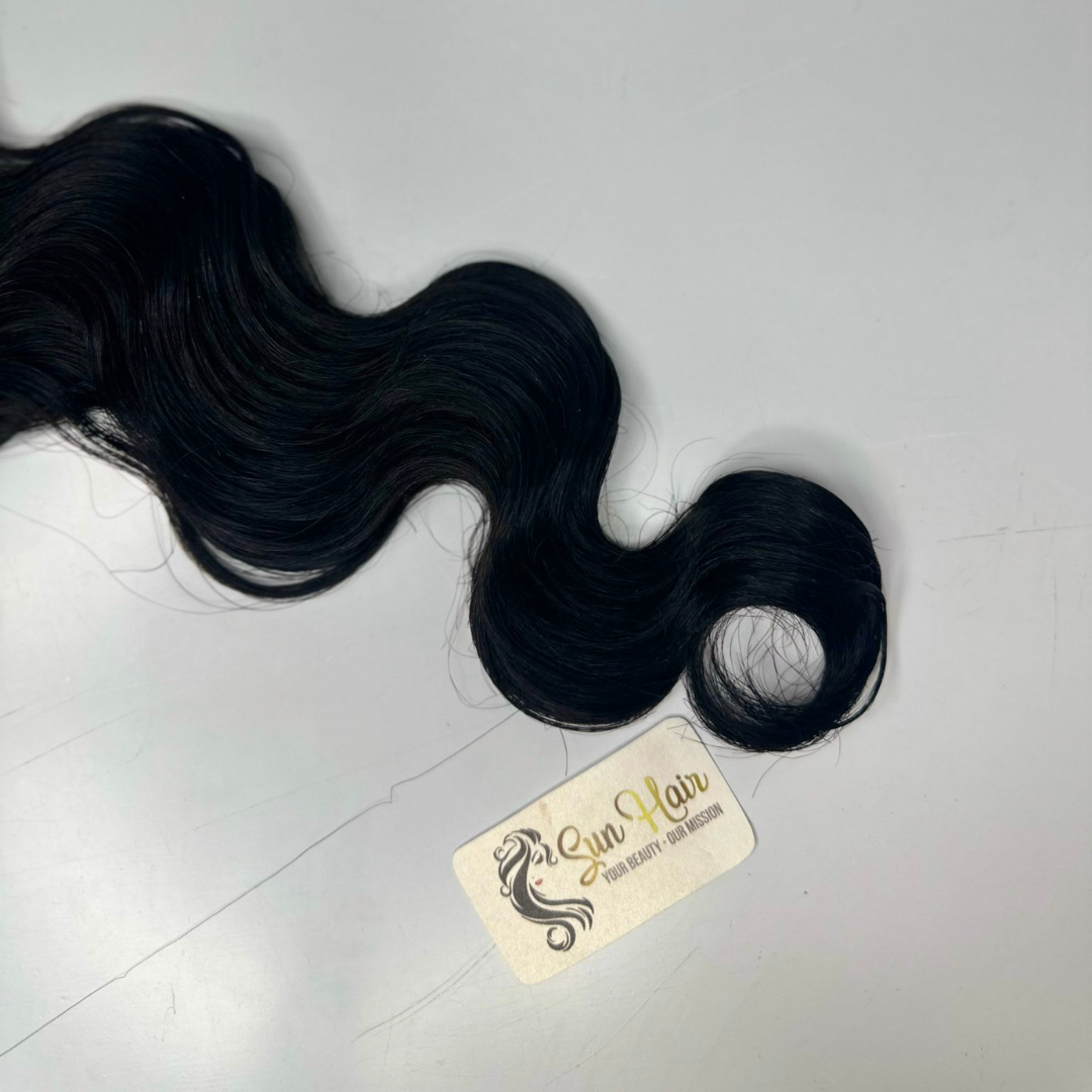 Wholesale Hot Trendy Bulk Hair Natural Color Body Wave Unprocessed Raw Cuticle Aligned 100% Human Hair Extensions