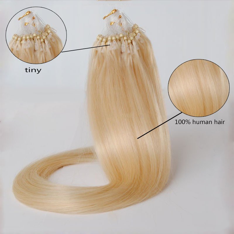 Micro-Loop Hair Wholesale Price Remy Hair Top Quality Fast Shipping bone straight human hair extensions