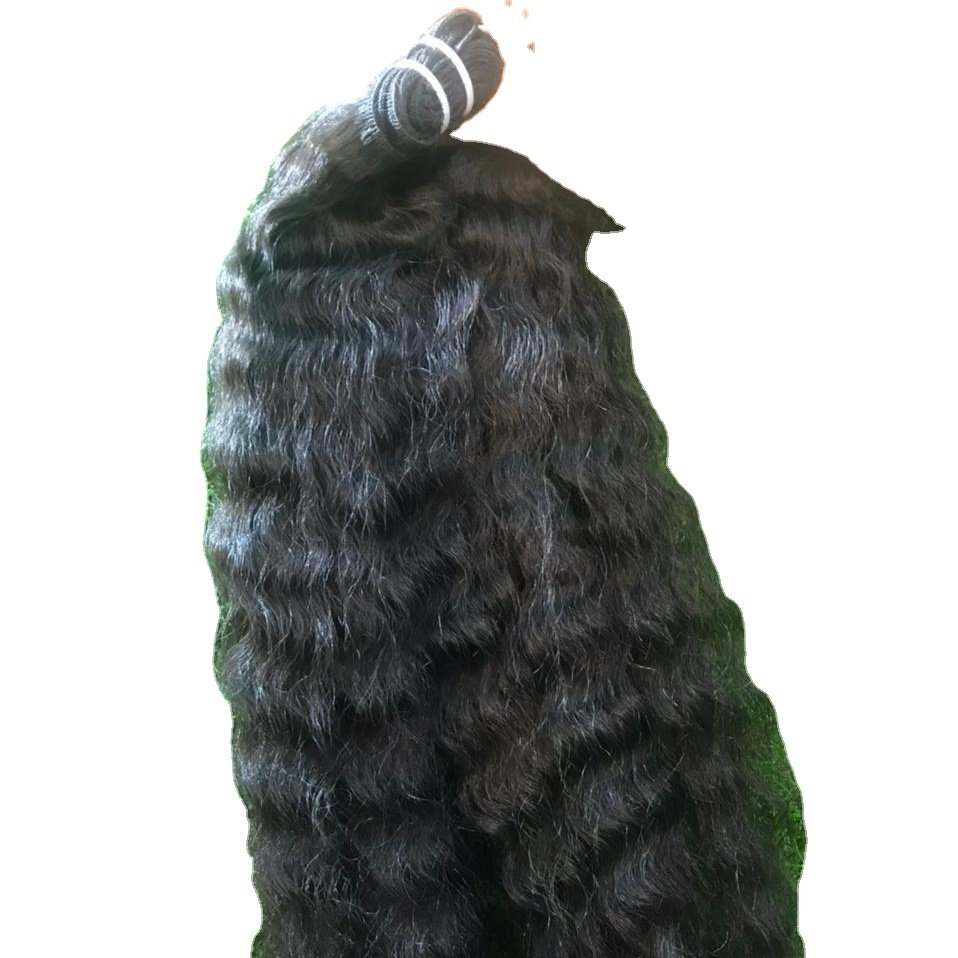 Brazilian Virgin Human Hair Extensions for Black Women Unprocessed Natural Curly Weft Raw Grade Hair