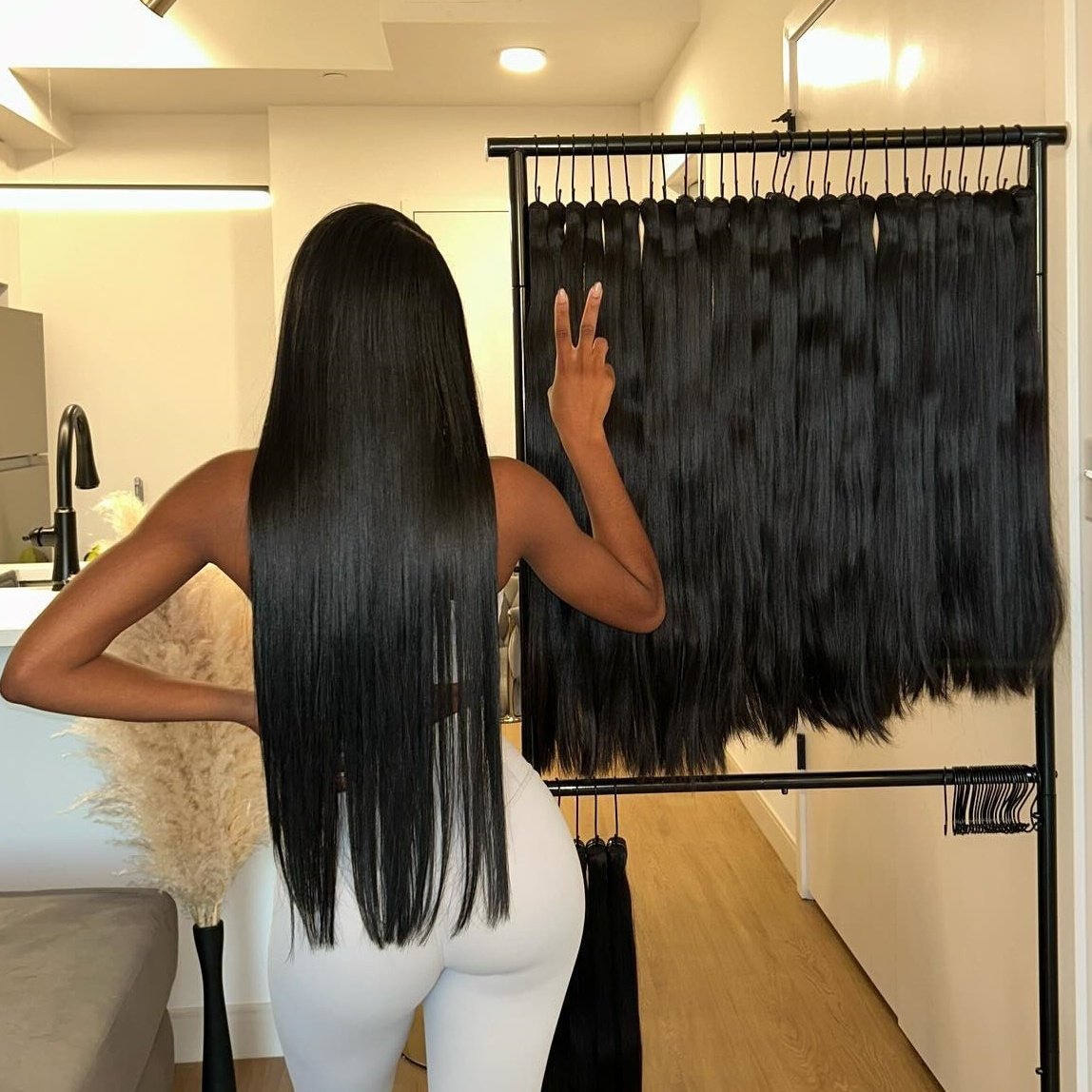 Factory Price Raw Indian Hair Bundles , Mink Virgin Hair Bundles Vendor Wholesale Cuticle Aligned Virgin Human Hair Extension