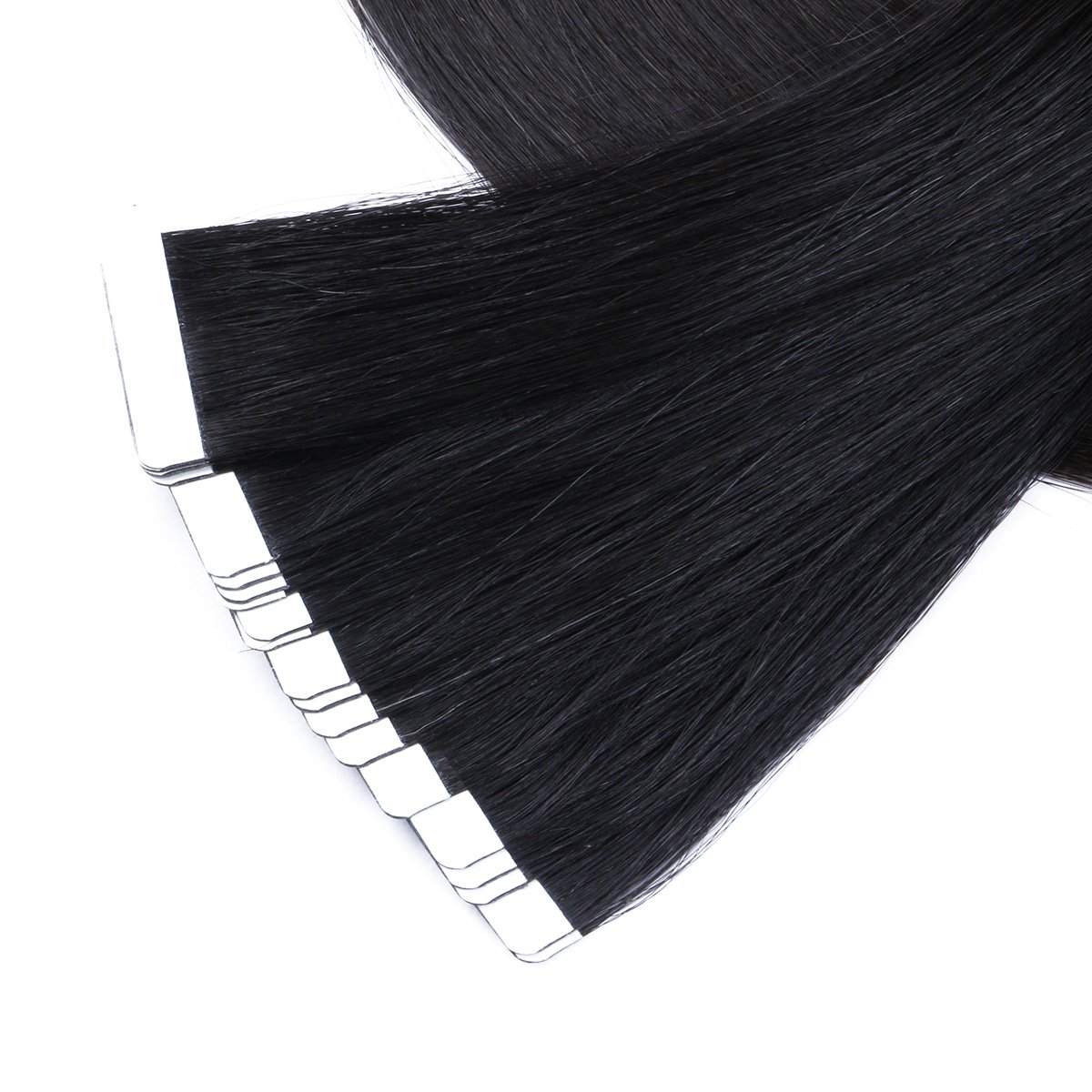 100% Human Raw Cambodian double drawn cuticle aligned tape in hair extensions 100human hair