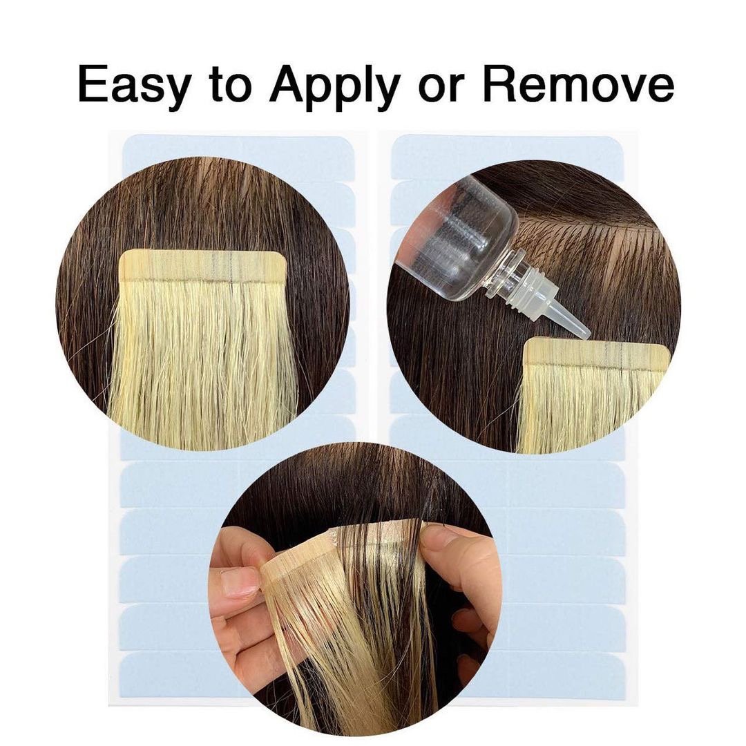 100% Human Raw Cambodian double drawn cuticle aligned tape in hair extensions 100human hair