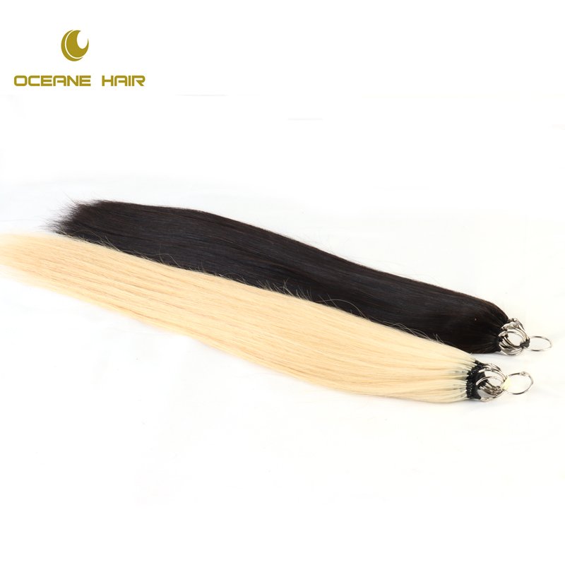 Wholesale Russian Hair 12a 6d feather Line Hair extensions Human Hair extension 100% Real Rooster feathers Long