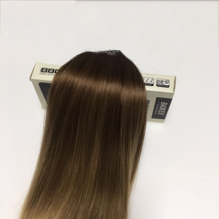 wholesale factory price ombre human hair popular in europe and australia cheap remy double drawn tape human hair extensions