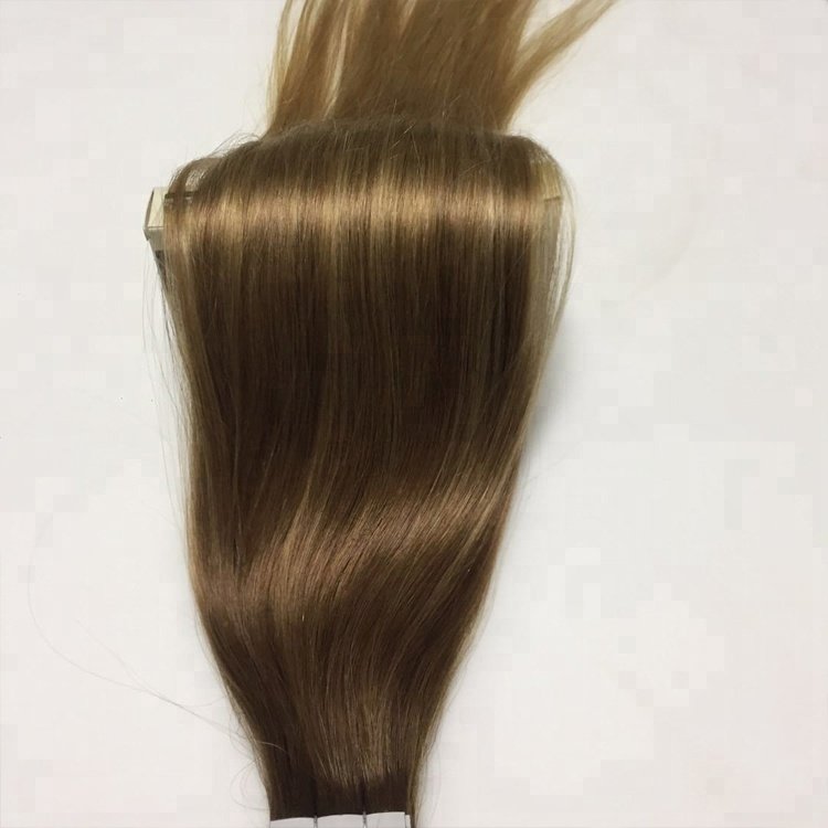 wholesale factory price ombre human hair popular in europe and australia cheap remy double drawn tape human hair extensions