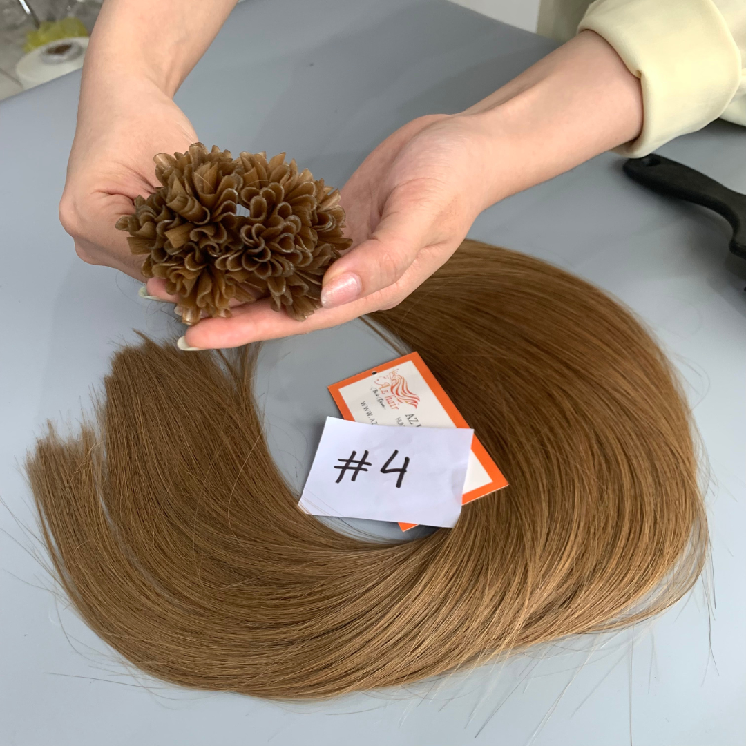 Factory Cheap Price Blonde Color U tip hair top quality Vietnamese Human Hair Extension For Sale